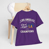 Lavender Los Angeles City of Angels L.A. Champions T-Shirt