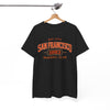 White Smoke San Francisco Bay City Baseball 1883 T Shirt – Vintage Athletic Streetwear Tee