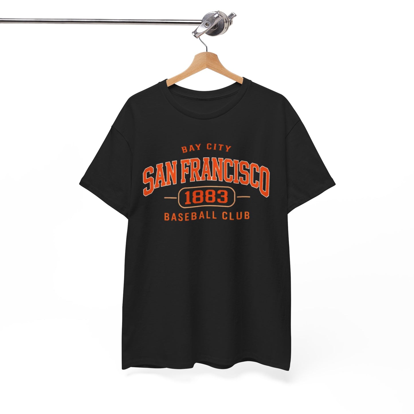 White Smoke San Francisco Bay City Baseball 1883 T Shirt – Vintage Athletic Streetwear Tee