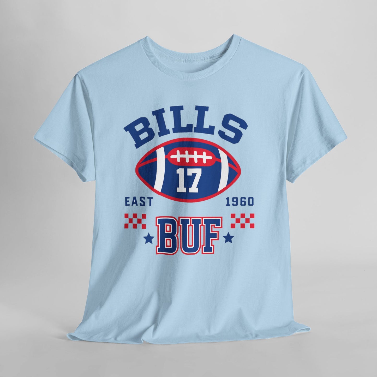Buffalo Buf Football Tee – Retro #17  Fan Shirt