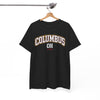 White Smoke Columbus OH Retro Arch T‑Shirt — Vintage City Tee