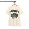White Smoke New York Vintage Crest Tee arched collegiate lettering t-shirt