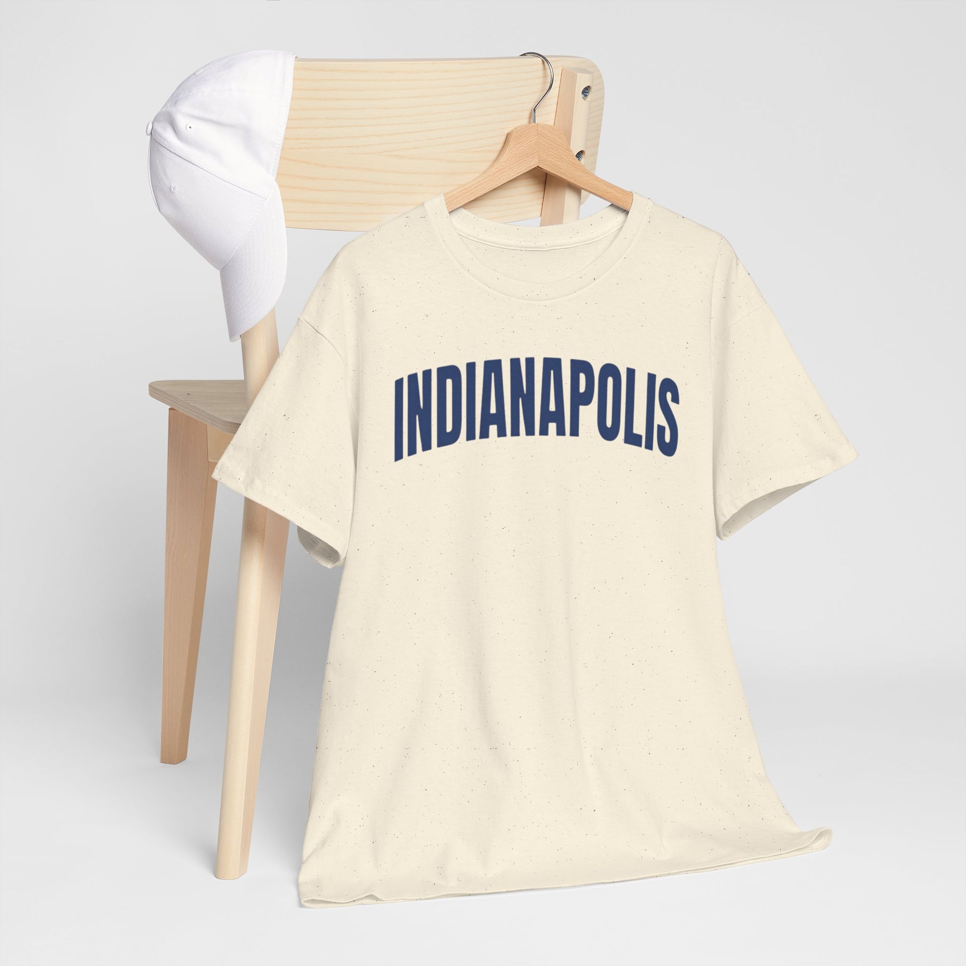 Antique White Indianapolis Colts Classic Tee — City Graphic T-Shirt