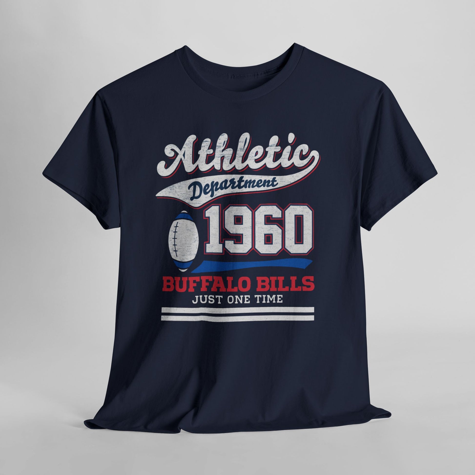 Light Gray Athletic Department 1960 Buffalo footballTee