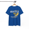 White Smoke Seattle 206 Athletic Dept. T-Shirt — Pacific Northwest City Series