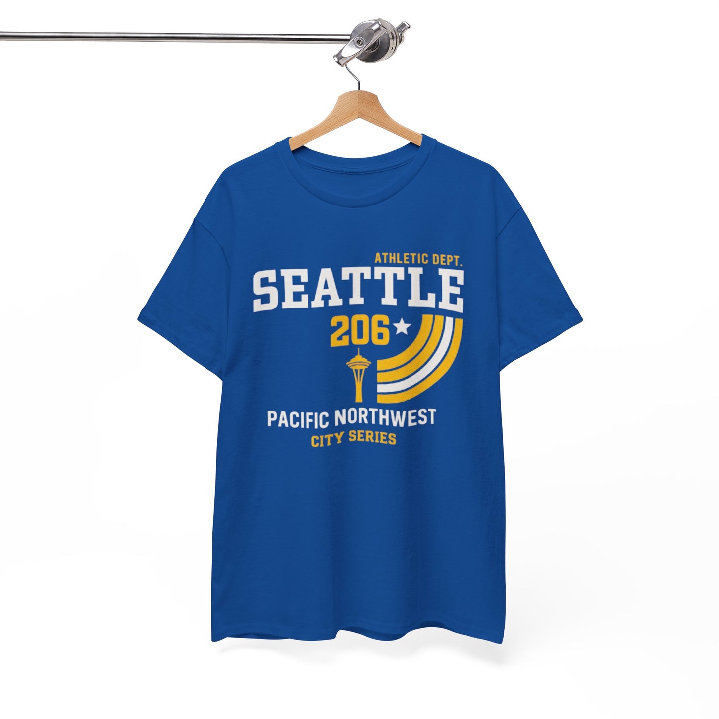 Seattle 206 Athletic Dept. T-Shirt — Pacific Northwest City Series