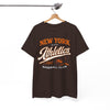 White Smoke New York City Athletics Baseball Club Tee — Retro 1962 Baseball Graphic Shirt