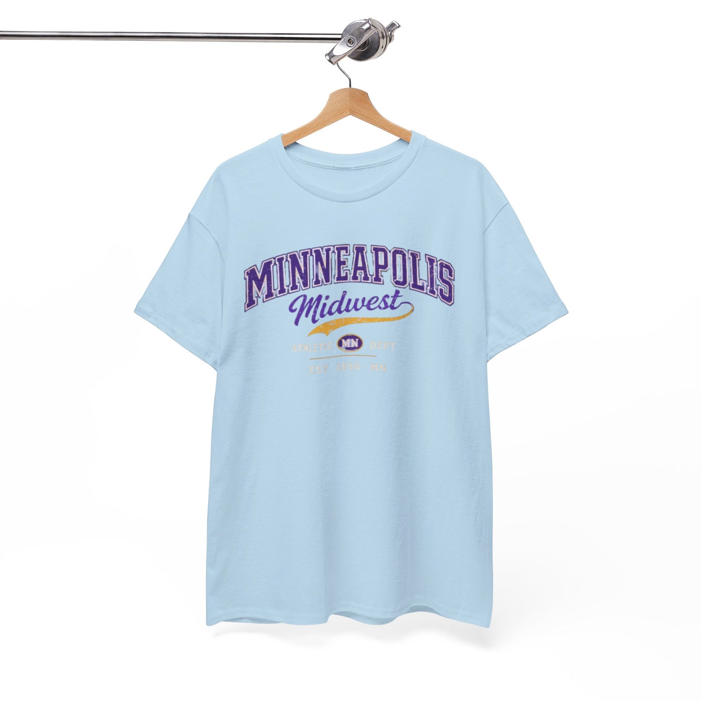 Minneapolis Midwest Athletic Tee — 'Minneapolis Midwest' Vintage Collegiate Graphic T-Shirt