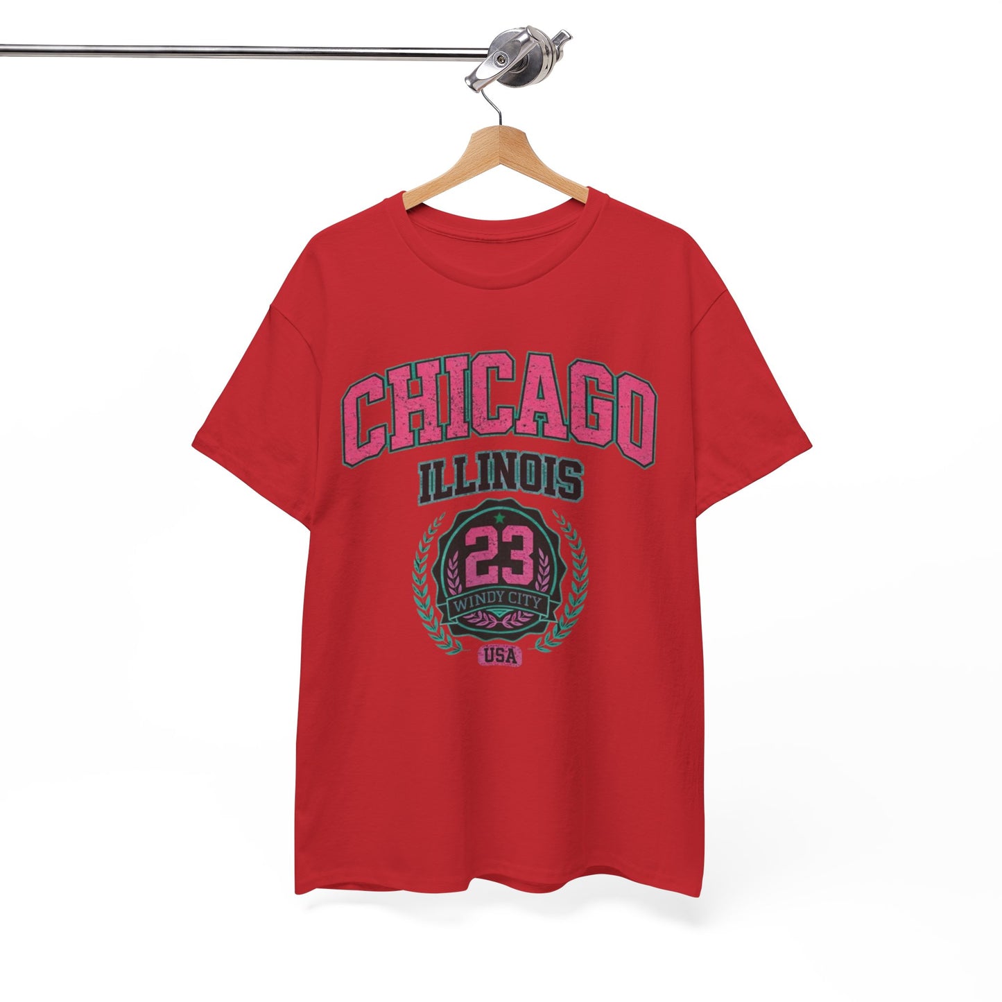 White Smoke Chicago Illinois Windy City 23 T-Shirt – Urban Basketball Streetwear Tee