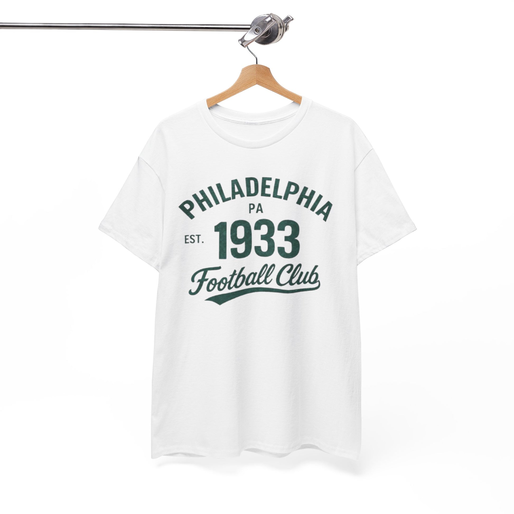 White Smoke Philadelphia PA 1933 Football Club T‑Shirt