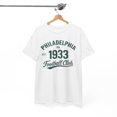 White Smoke Philadelphia PA 1933 Football Club T‑Shirt