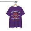 White Smoke Los Angeles 1992 City of Angels Graphic T-Shirt – Vintage Hollywood Streetwear Tee