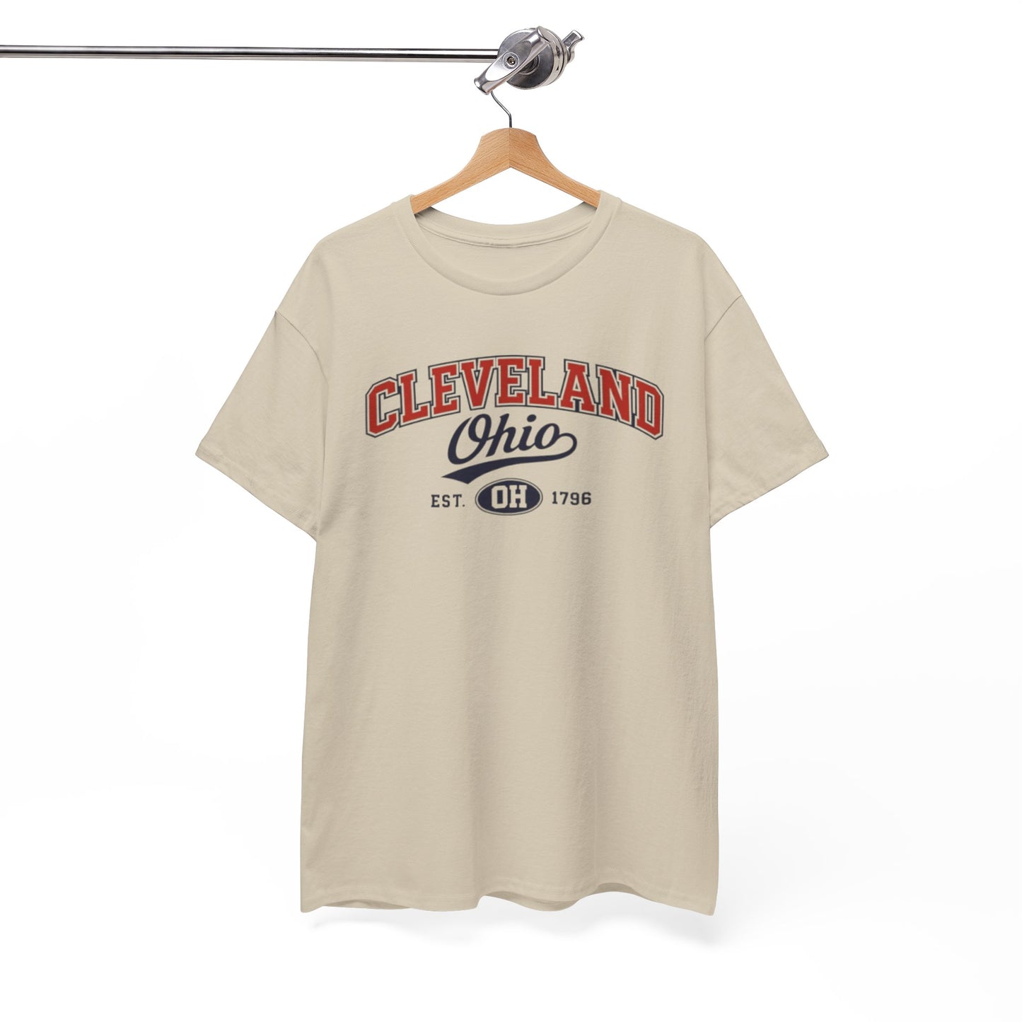 Cleveland Ohio Vintage Athletic T-Shirt — Retro City  Tee