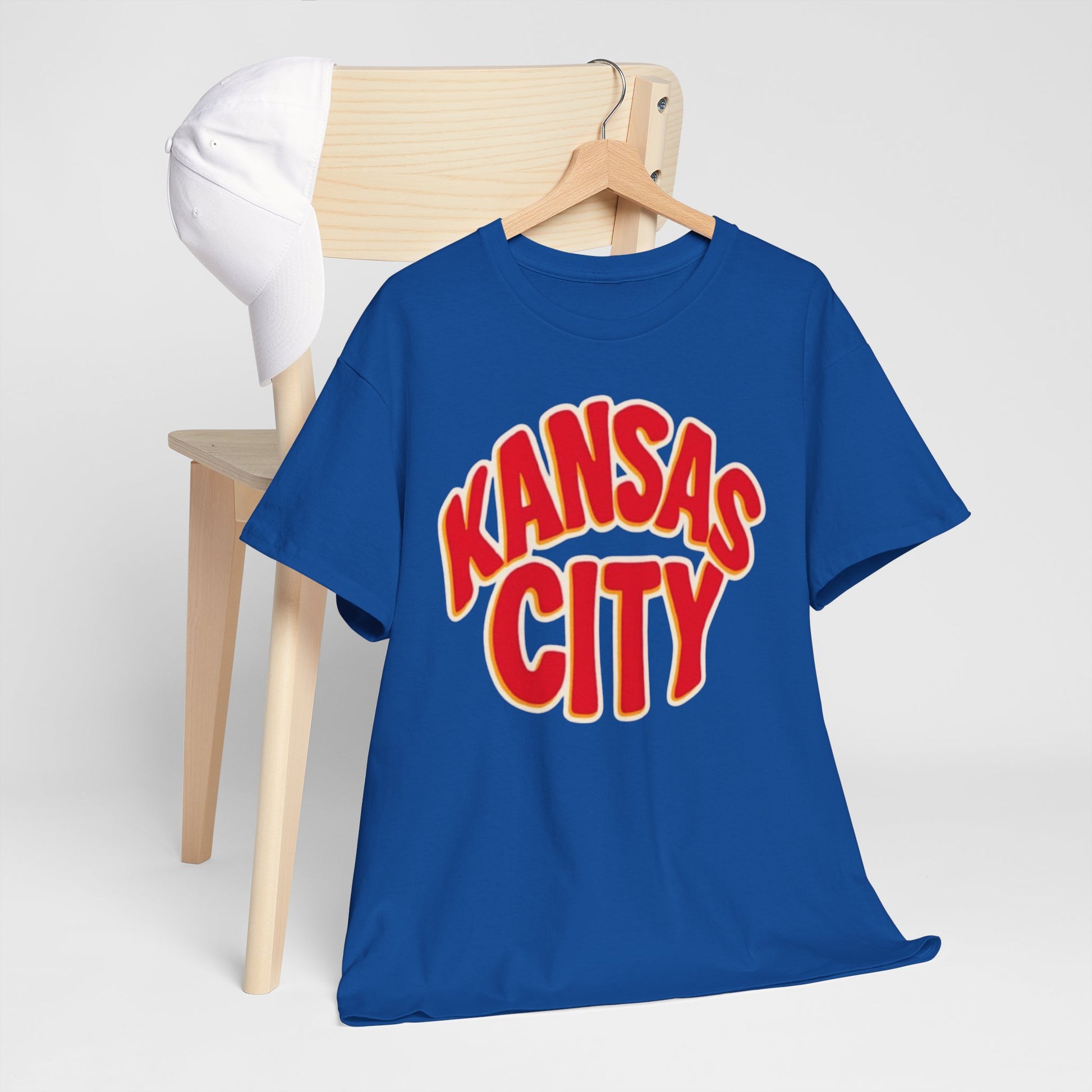 Lavender Kansas City Retro Tee — Vintage City Graphic T-Shirt