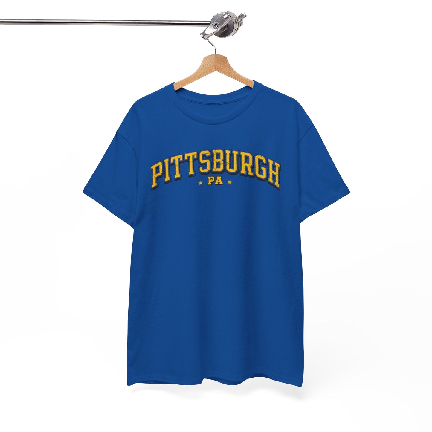 Pittsburgh PA Arch Tee Vintage college-style lettering T-Shirt
