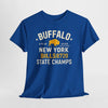 Lavender Buffalo New York Bills 8720 State Champs T‑Shirt