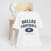 Lavender Dallas Football Tee – Since Kickoff Graphic T-Shirt