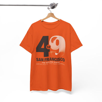 White Smoke San Francisco 49 to 49 Graphic T-Shirt – Golden State Heritage Design