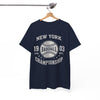 Baseball Tee — New York Championship 1903 Vintage Sports Shirt – breathable comfort wear, sportswear style, image 1.0