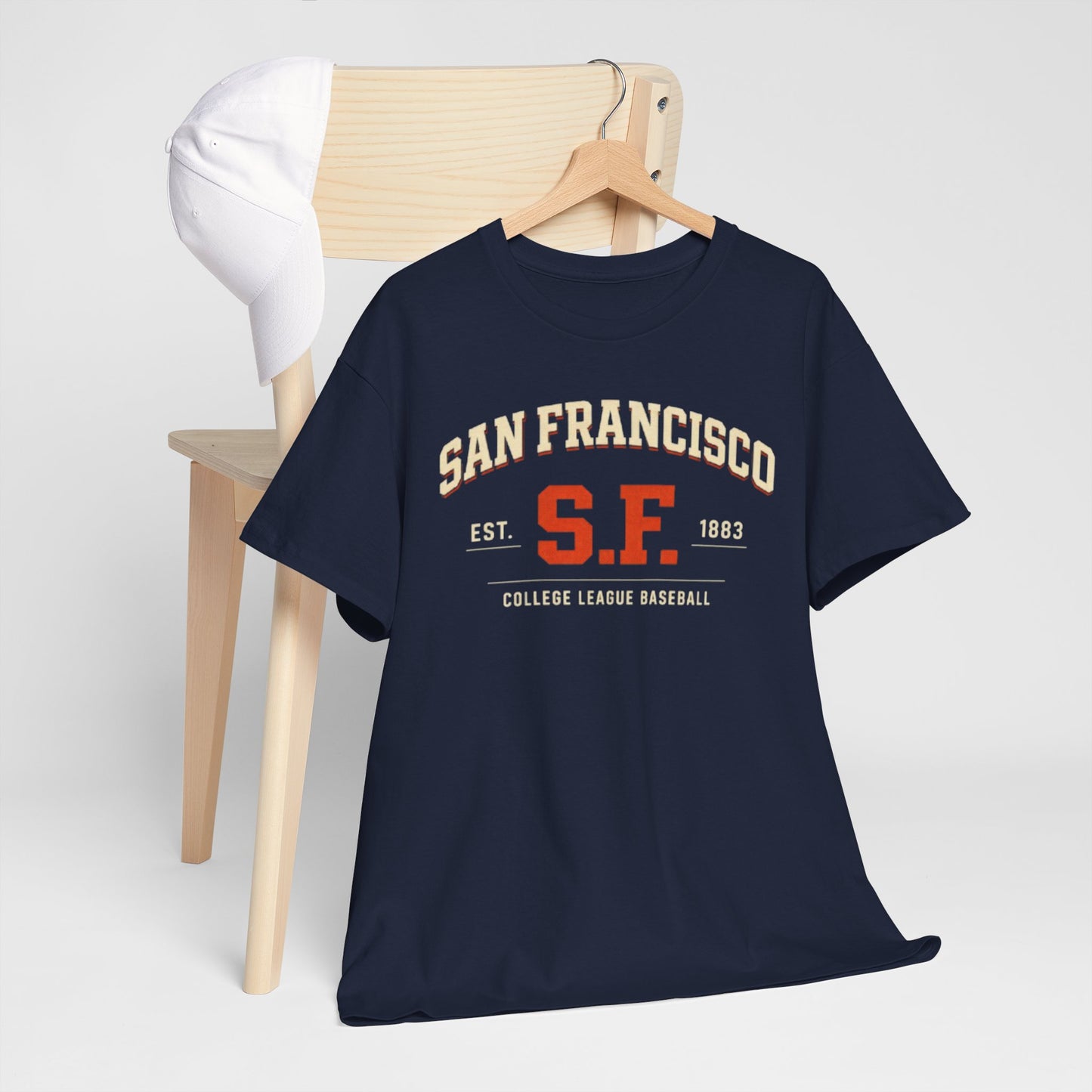 San Francisco S.F. Vintage Baseball Tee
