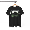 White Smoke Seattle Majestic Tee — The Evergreen State Est. 1851 Graphic T-Shirt