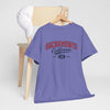 Light Slate Gray Sacramento California Vintage Tee — Retro City College Shirt