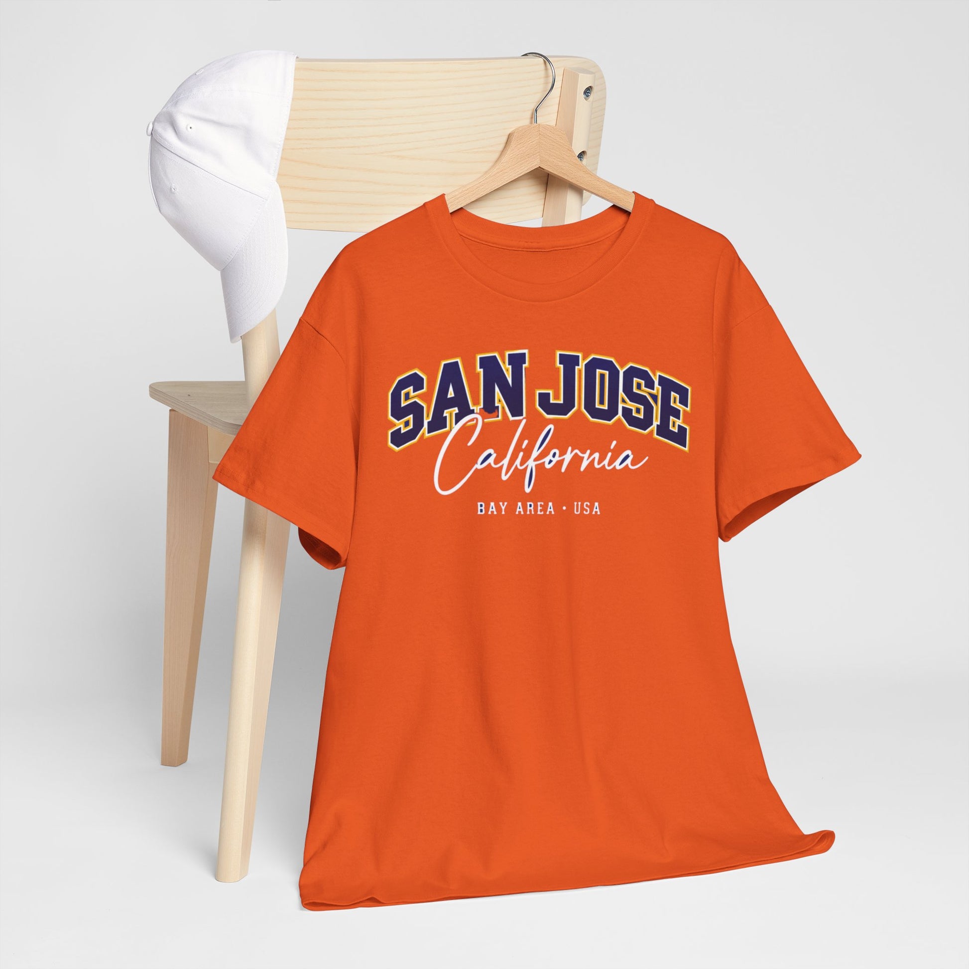 San Jose California Tee — Bay Area Vintage Collegiate T-Shirt streetwear fashion product image 8