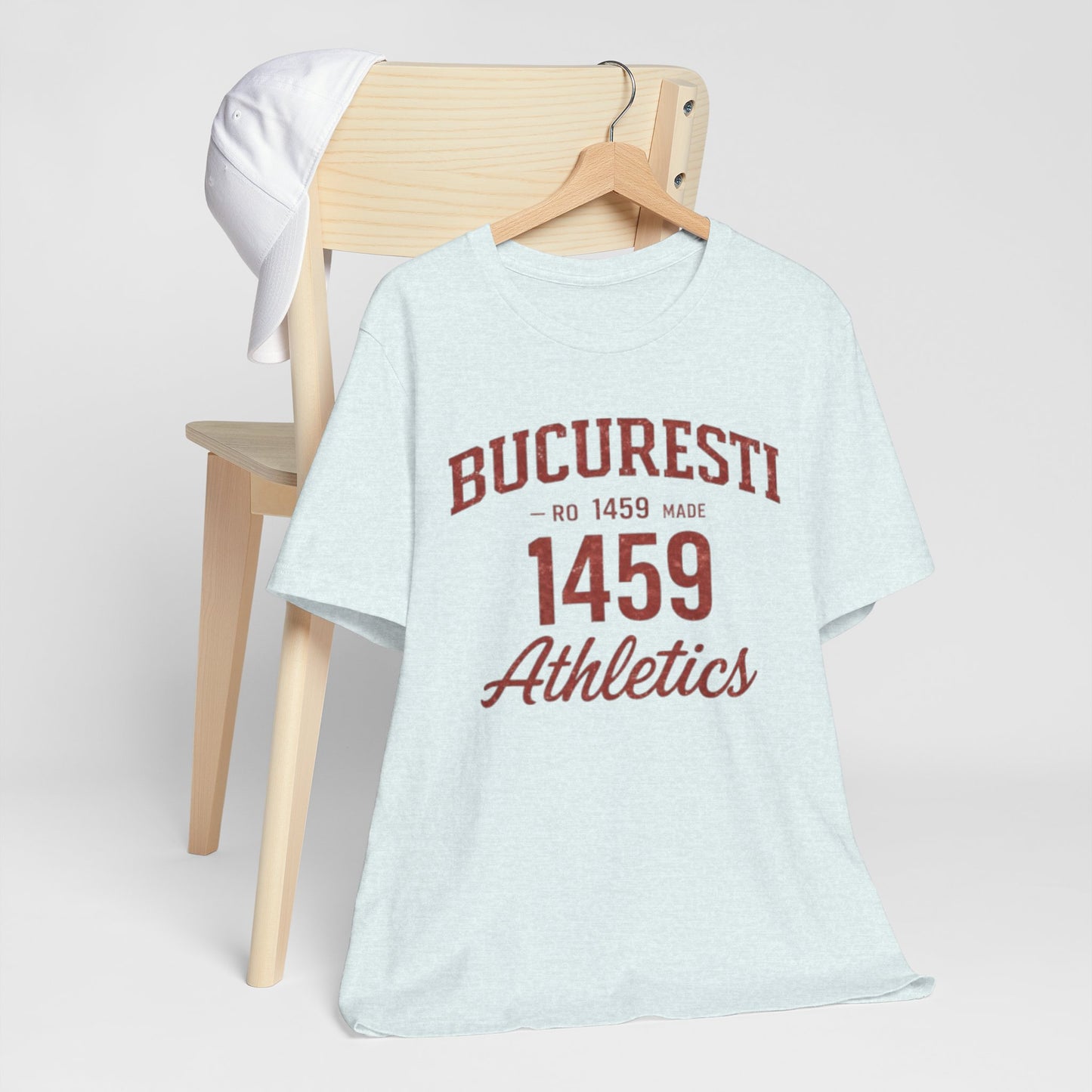 Tricou Atletism București 1459 stil universitar