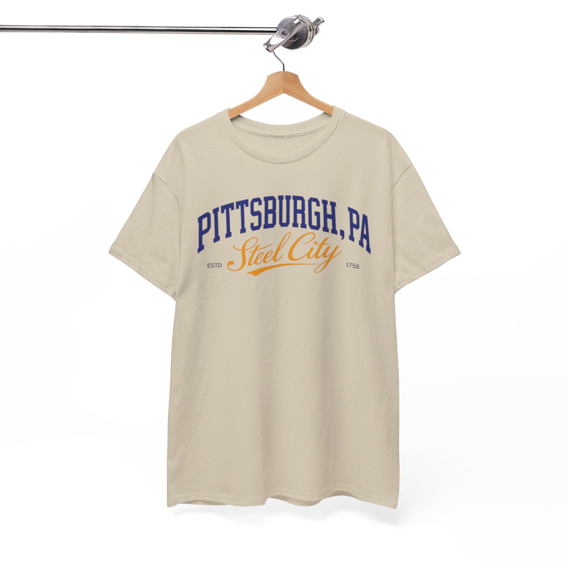 Pittsburgh, PA Steel City T‑Shirt — Retro City Urban graphic Tee streetwear fashion product image 4