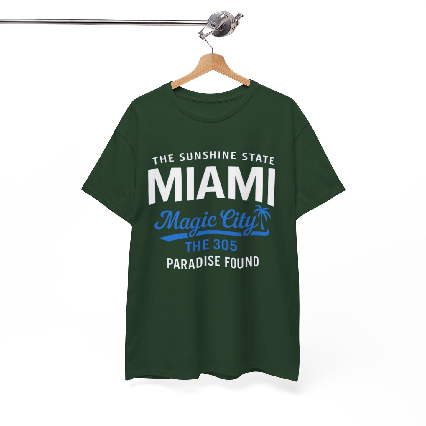 White Smoke Miami Magic City T-Shirt – Sunshine State 305 Lifestyle Streetwear
