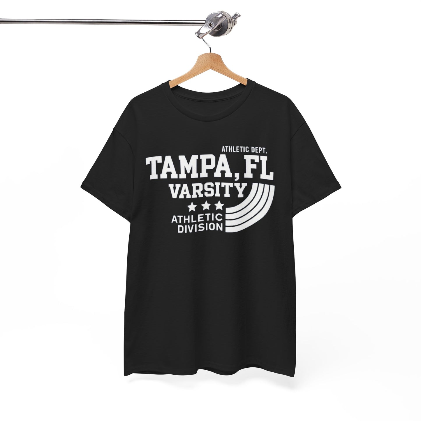 White Smoke Tampa varsity FL t-shirt,  athletic tee vintage collegiate sports style shirt