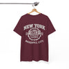 White Smoke New York Baseball T-Shirt – 1903 Athletic Champs Varsity Design Tee