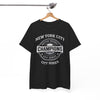 White Smoke New York City Champions T-Shirt — Vintage Baseball City Series Tee
