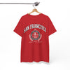 White Smoke San Francisco California Graphic T-Shirt – West Coast City Streetwear Tee