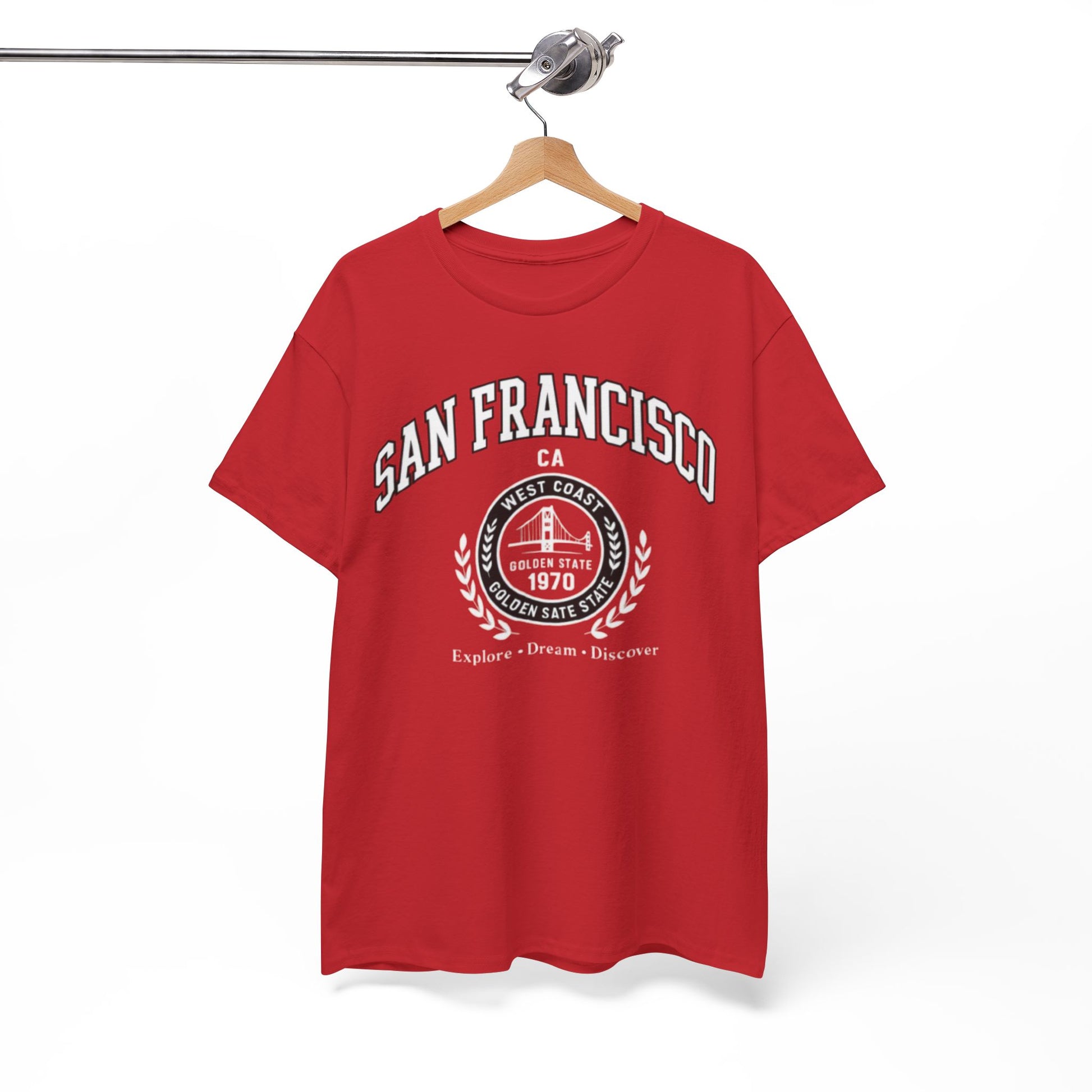 White Smoke San Francisco California Graphic T-Shirt – West Coast City Streetwear Tee