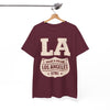 White Smoke Los Angeles Drive and Dream T-Shirt – Oversized West Coast Streetwear City Tee