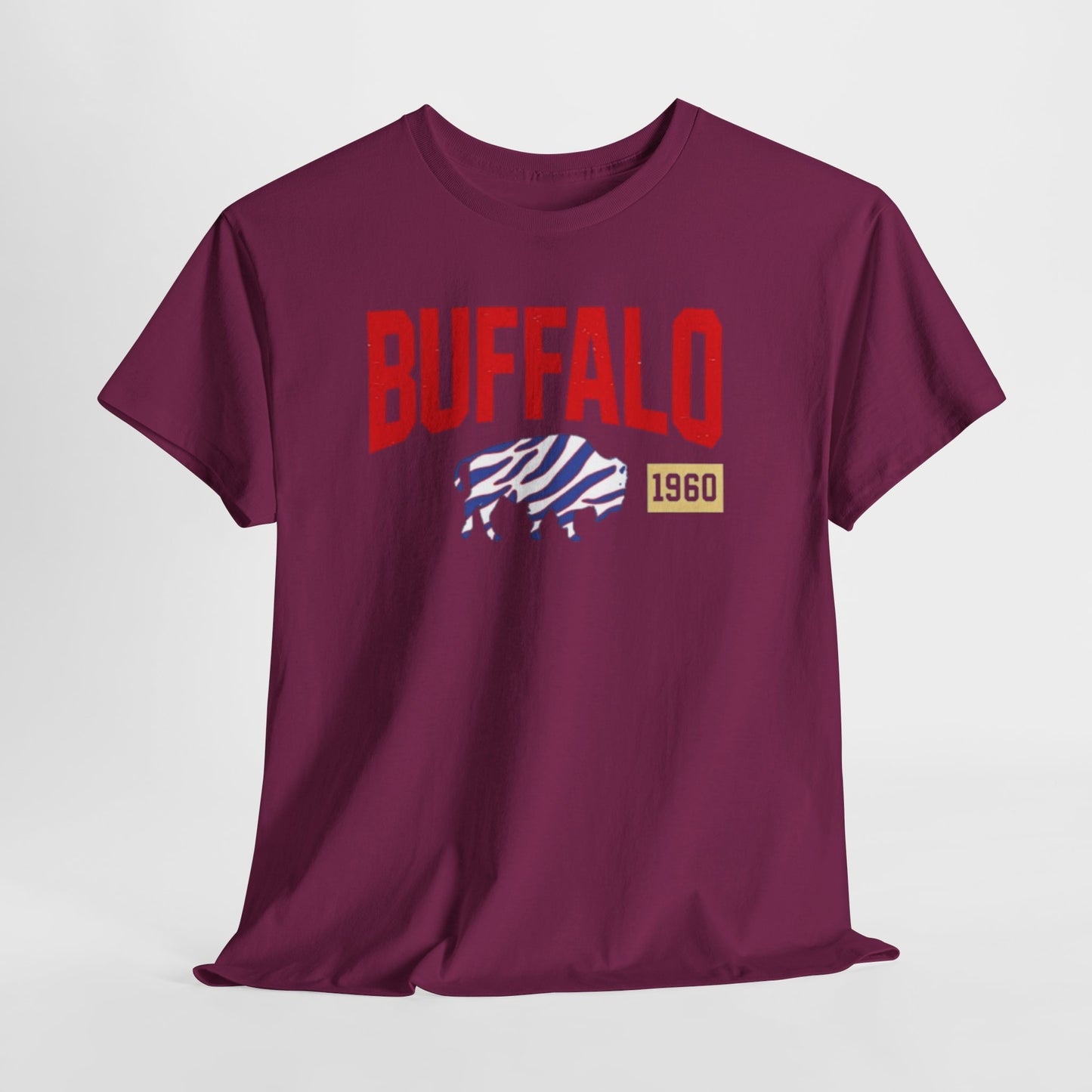 Brown Buffalo football 1960 Tee – Vintage Buffalo Bison Graphic T-Shirt