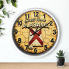 Sweet Home Alabama Vintage Wall Clock