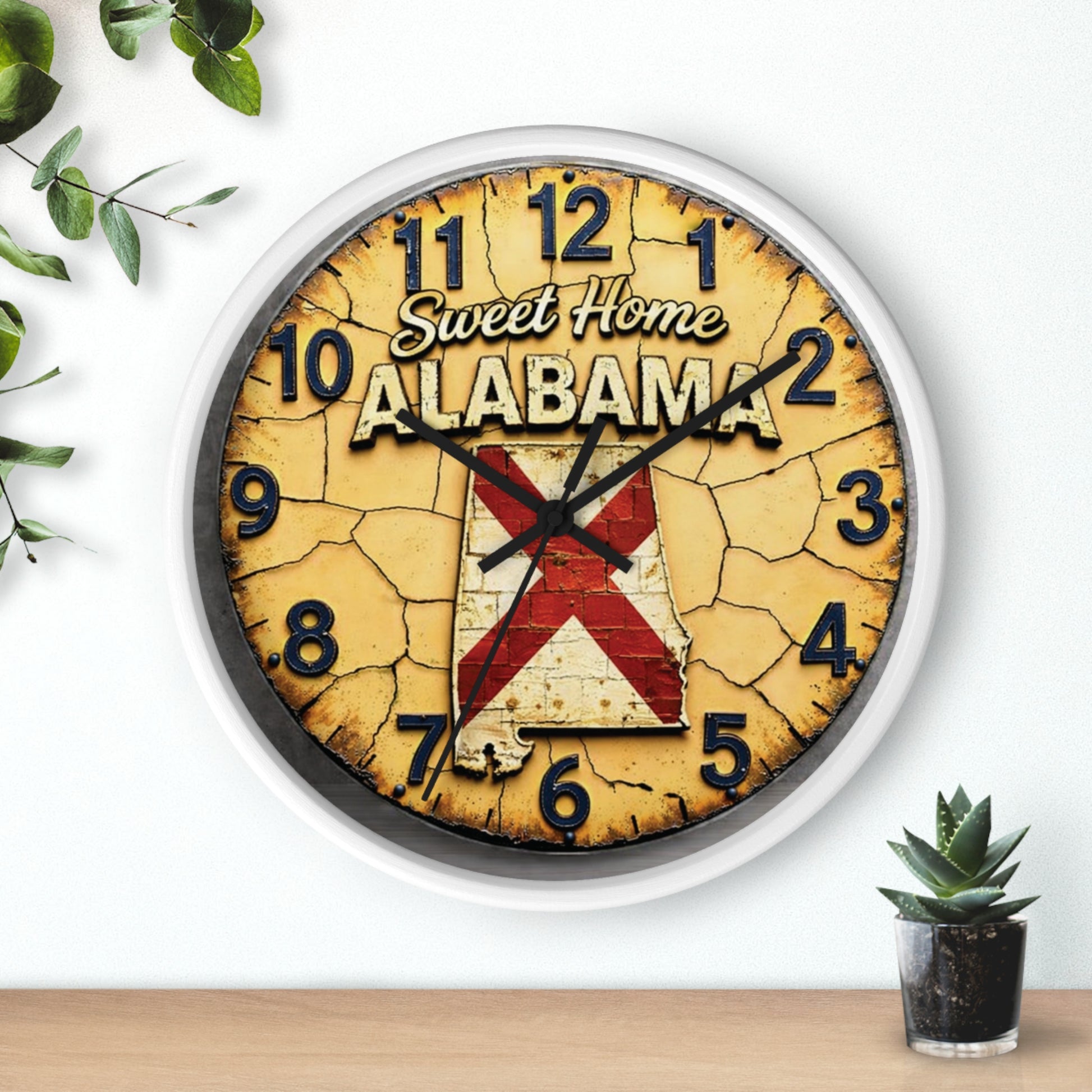 Sweet Home Alabama Vintage Wall Clock streetwear fashion product image 10