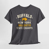 Lavender Buffalo New York Bills 8720 State Champs T‑Shirt