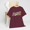 Dark Slate Gray Sacramento CA Vintage Script T‑Shirt — 916 Retro City Tee