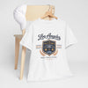 Lavender Los Angeles Vintage Crest Streetwear T-Shirt – City of Angels West Coast Style