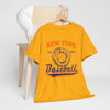 Goldenrod New York Baseball Vintage Graphic Tee