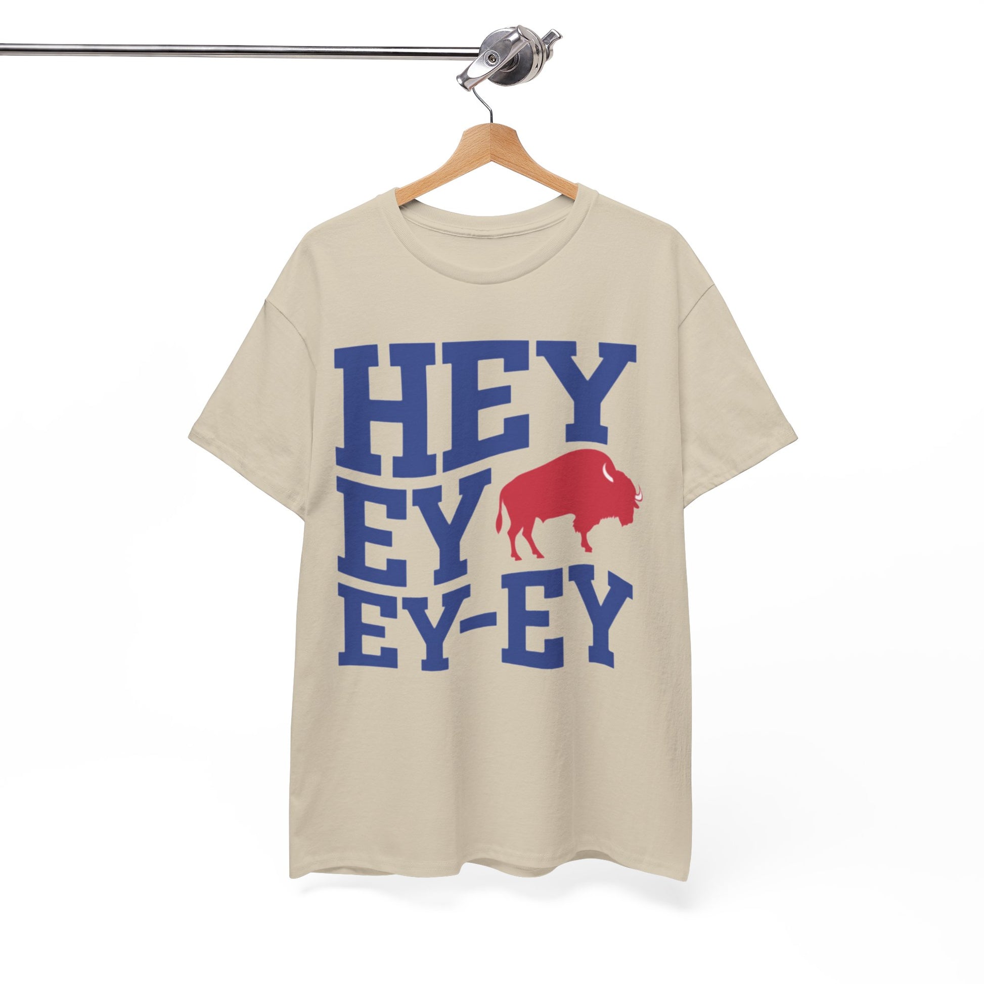 Hey Ey Ey-Ey Buffalo Bills Graphic Tee — Funny Buffalo Game Day Shirt streetwear fashion product image 4
