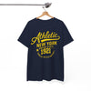 White Smoke Athletic New York 1921 T-Shirt — Vintage Collegiate Tee