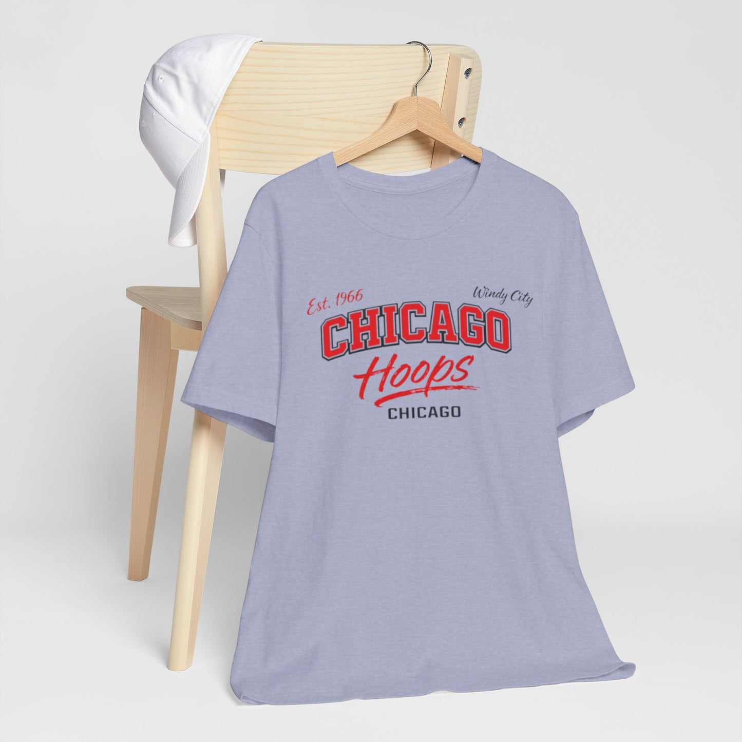 Chicago Hoops Tee – Vintage Chicago Basketball Shirt