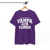 White Smoke Tampa Florida USA Retro Athletic T-Shirt