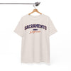 White Smoke Sacramento California Vintage Arch Tee — City  Graphic T-Shirt