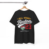 White Smoke Boston All Star 23 Tee — Massachusetts City  T‑Shirt