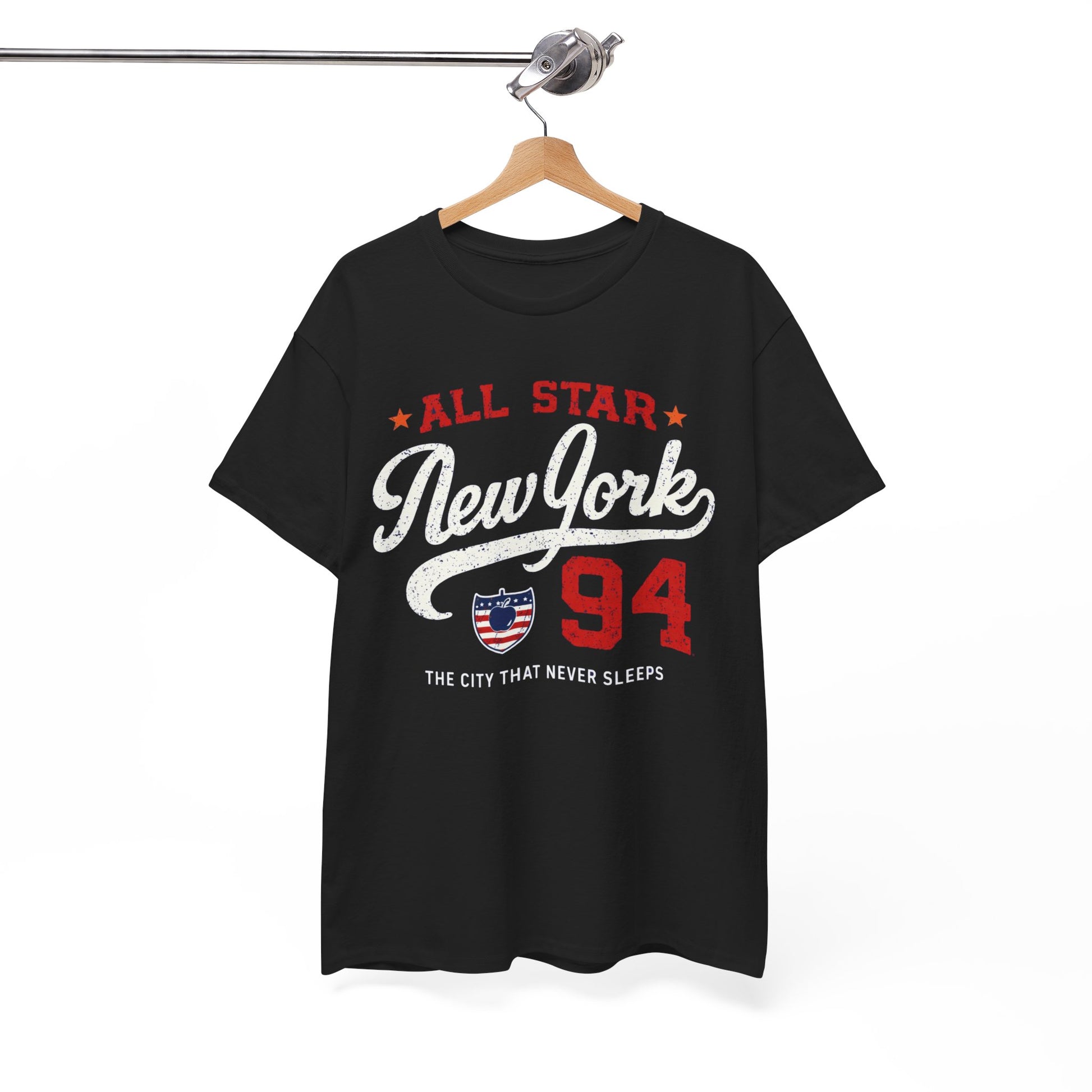 White Smoke New York All Star 94 T-Shirt — The City That Never Sleeps Graphic Tee